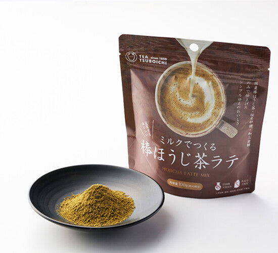 ミルクでつくるラテ 飲み比べアソート6個セット【お得な6個セット】【宇治抹茶ラテ・棒ほうじ茶ラテ・黒豆きなこラテ】つぼ市製茶本舗