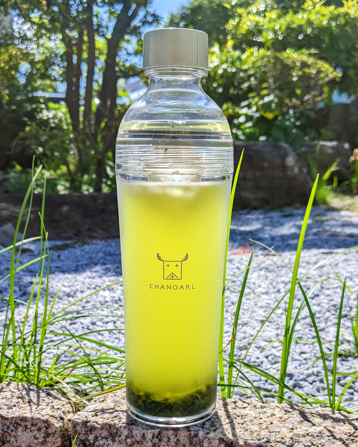 CHANOARL x HARIO 水出しポータブルボトル 400ml スモーキーグリーン