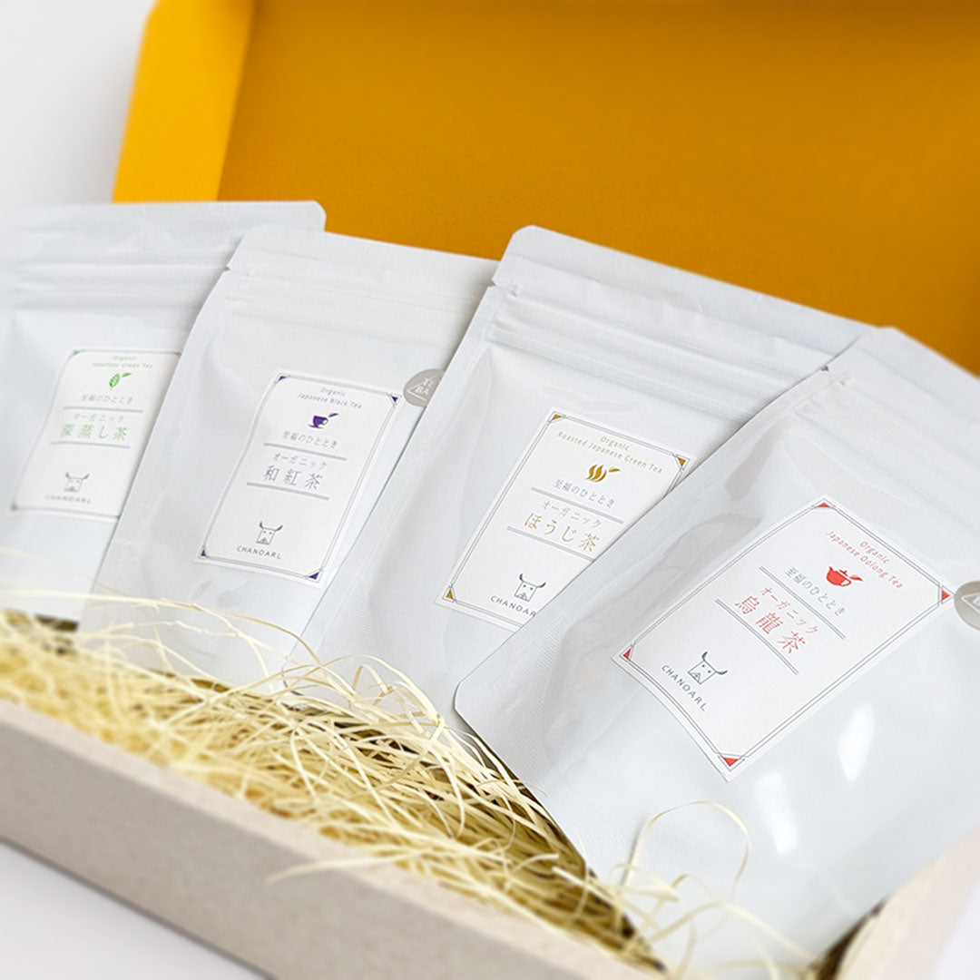 chanoarl organic teabag assort set