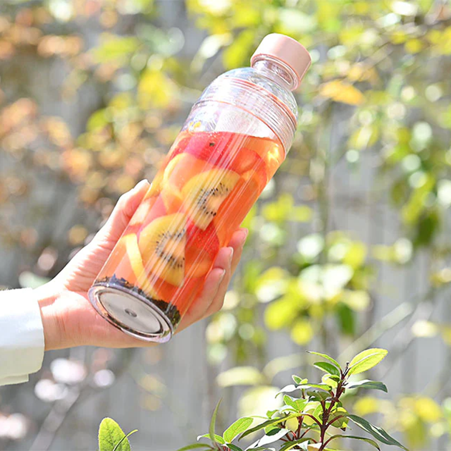 CHANOARL x HARIO 水出しポータブルボトル 400ml スモーキーグリーン