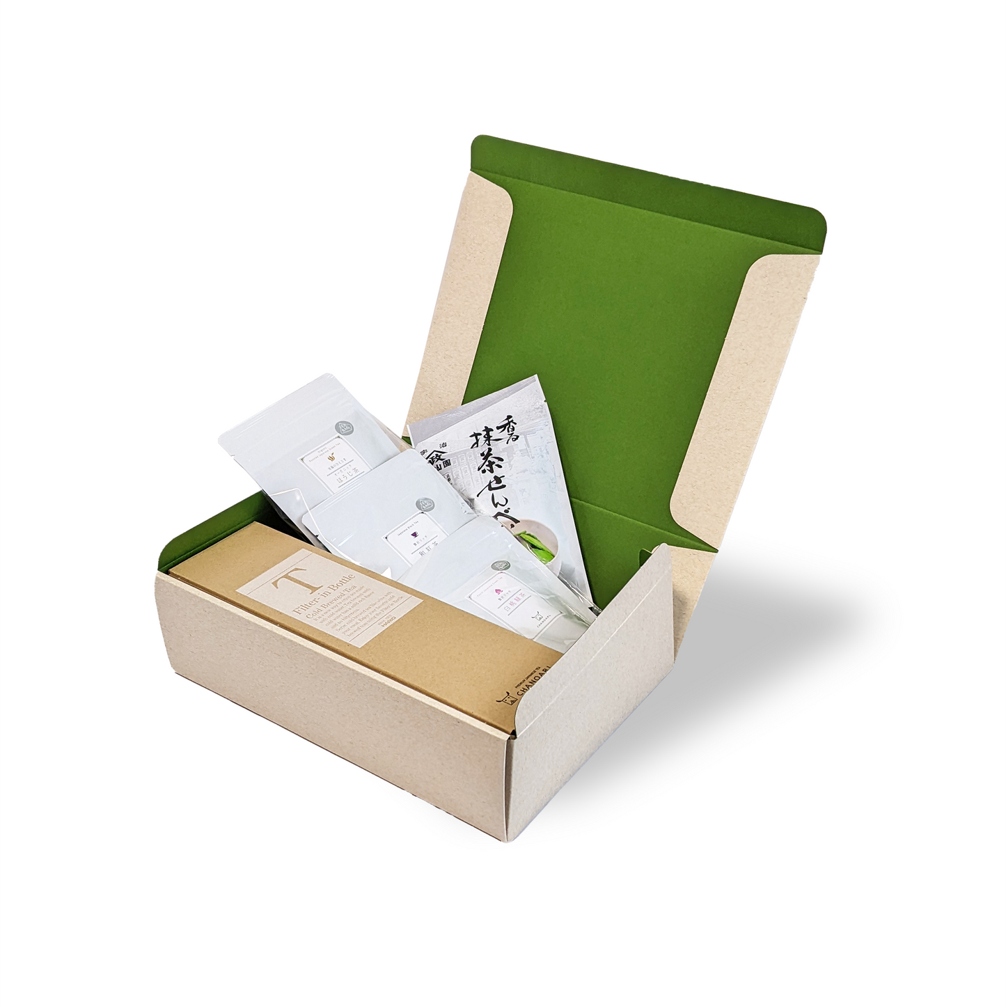 CHANOARL 冷泡茶瓶和茶包組合 5 件套禮盒