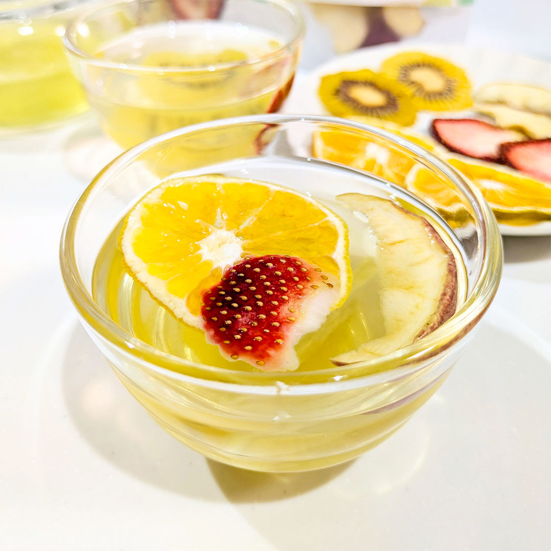 CHANOARL 八女深蒸し茶＆無添加ドライフルーツ【国産無添加フルーツティー】 緑茶ティーバッグ 九州産 乾燥果実 砂糖不使用 無香料 添加物不使用