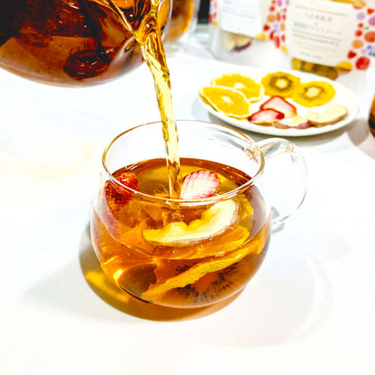 CHANOARL 八女和紅茶＆無添加ドライフルーツ【国産無添加フルーツティー】 紅茶ティーバッグ 九州産 乾燥果実 砂糖不使用 無香料 添加物不使用