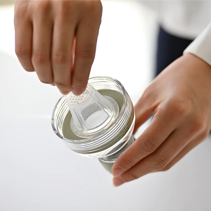 CHANOARL x HARIO Cold Brew Portable Bottle, 400ml, Smoky Green